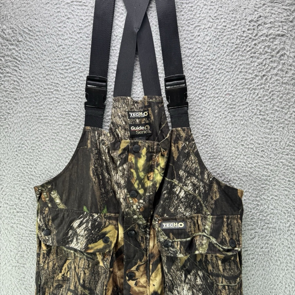 Gander Guide Series Waterproof Fishing Rain Bibs Overalls Mens Large Tall Camo